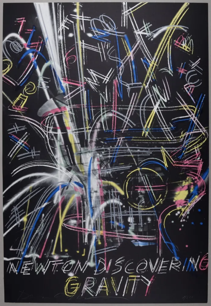 Litografía Oppenheim - Composition