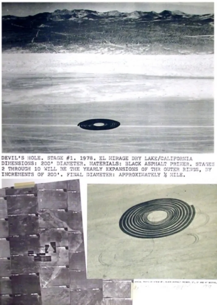 Litografía Oppenheim - Devil's Hole