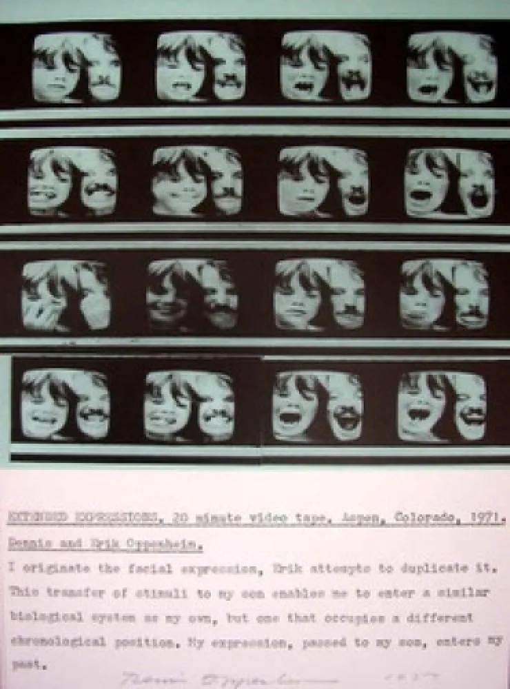 Litografía Oppenheim - Extended Expressions