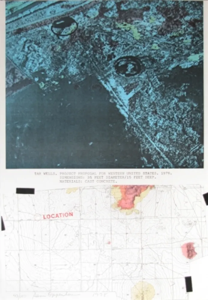 Serigrafía Oppenheim - Tar Wells