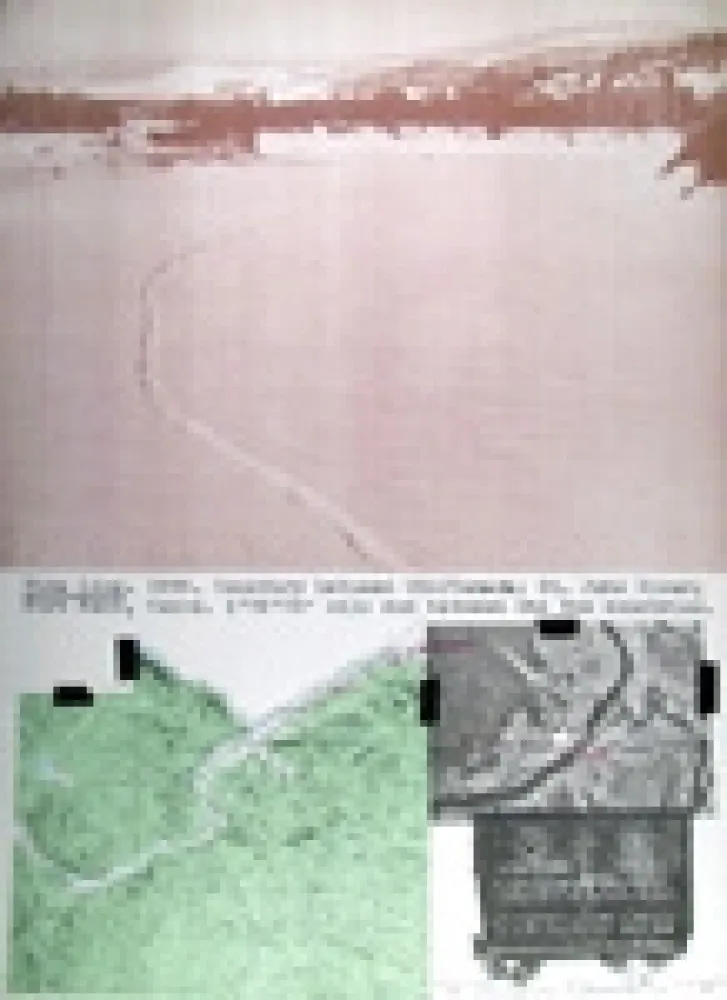 Litografía Oppenheim - Time Line Kent, Maine