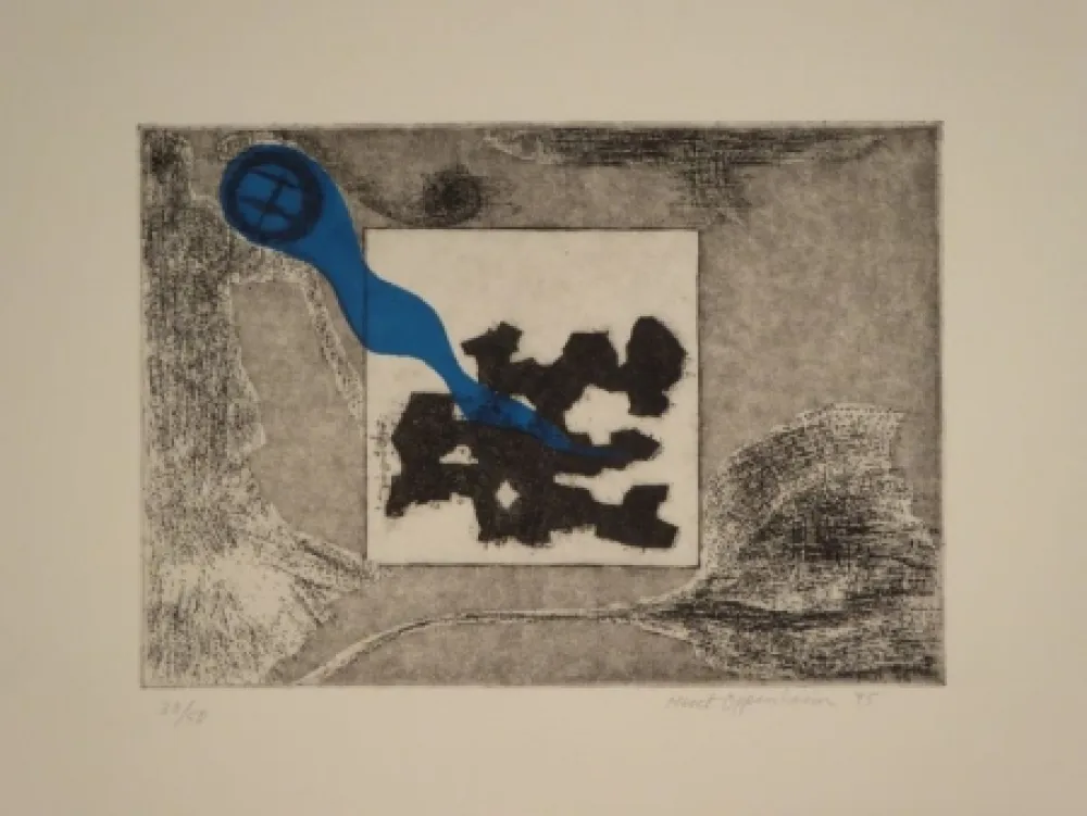 Aguafuerte Oppenheim - Windhose