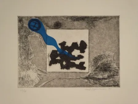 Aguafuerte Oppenheim - Windhose