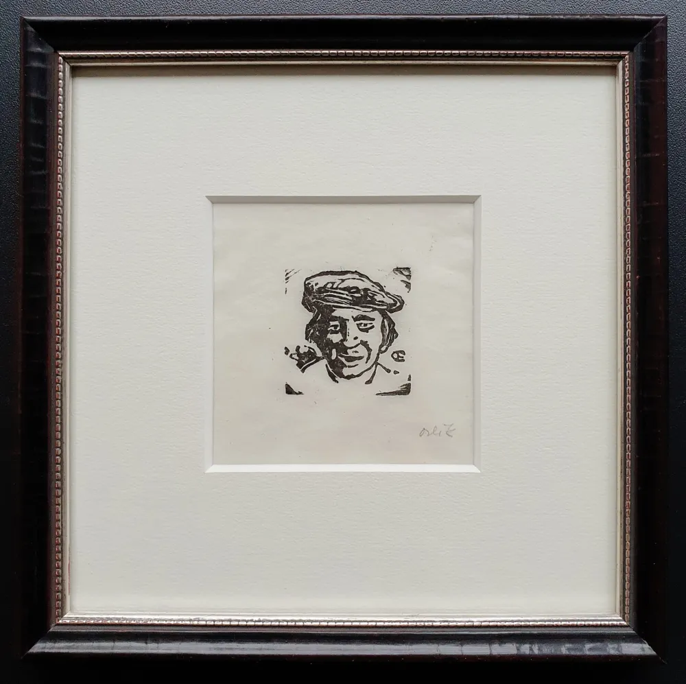 Grabado En Madera Orlik - Kleiner Kopf