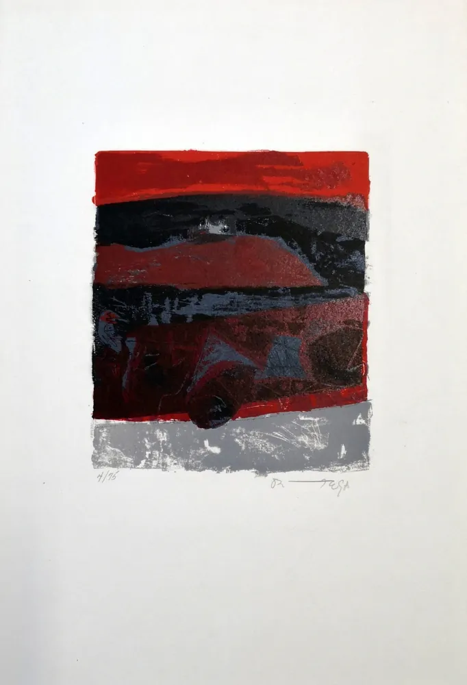 Litografía Ortega - Exodus