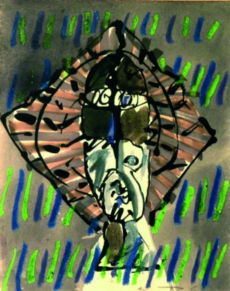 Litografía Ortega - Figura 