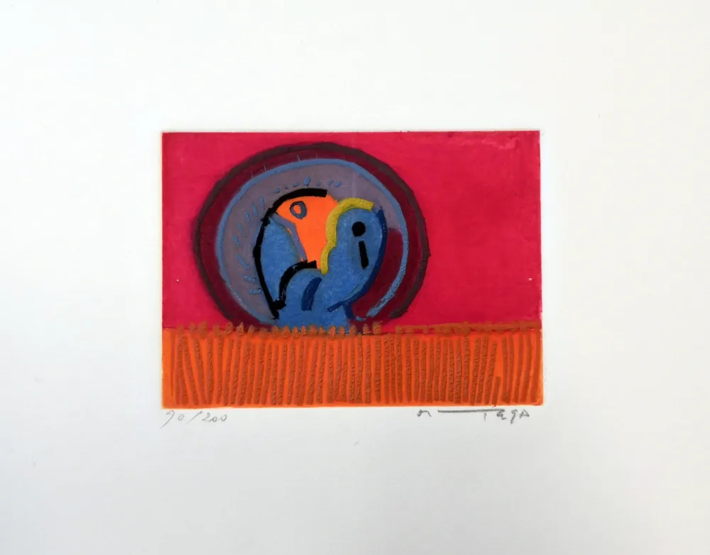 Aguafuerte Ortega - Uccelli