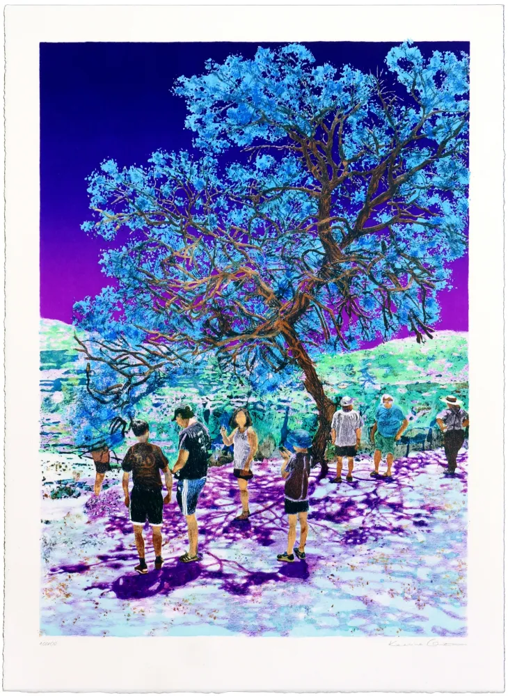 Litografía Orzelek - Sans titre