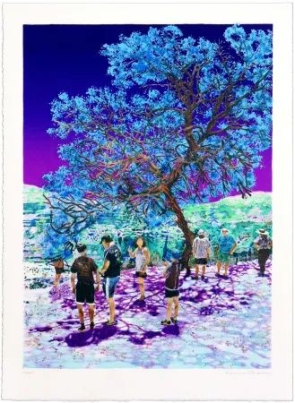 Litografía Orzelek - Sans titre