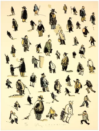 Litografía Otsuki - Personnage