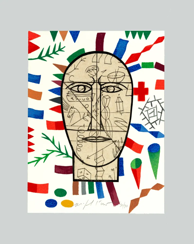 Serigrafía Paladino - Allegretto