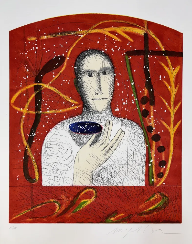 Aguafuerte Y Aguatinta Paladino - Astronomico 