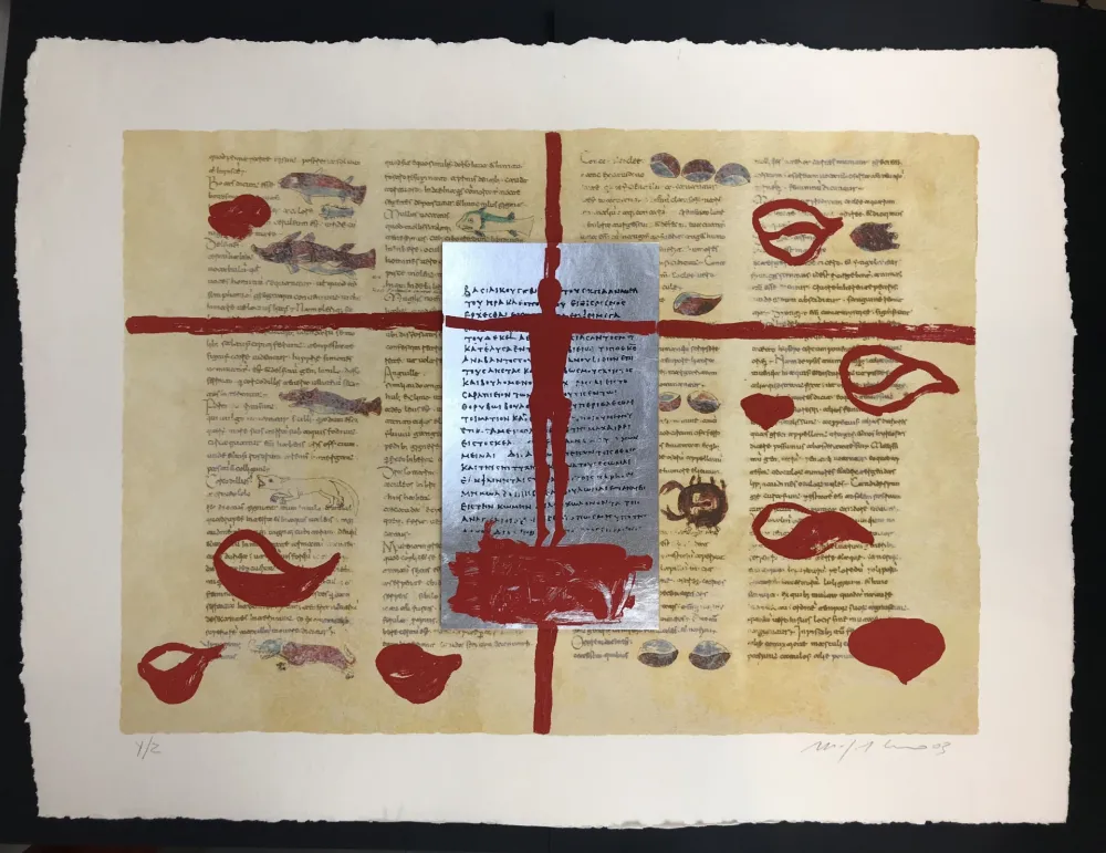 Múltiple Paladino - Complete folder with 8 works RABANUS MAURUS - De Universo 