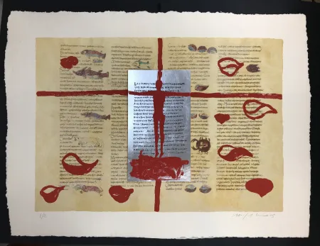 Múltiple Paladino - Complete folder with 8 works RABANUS MAURUS - De Universo 