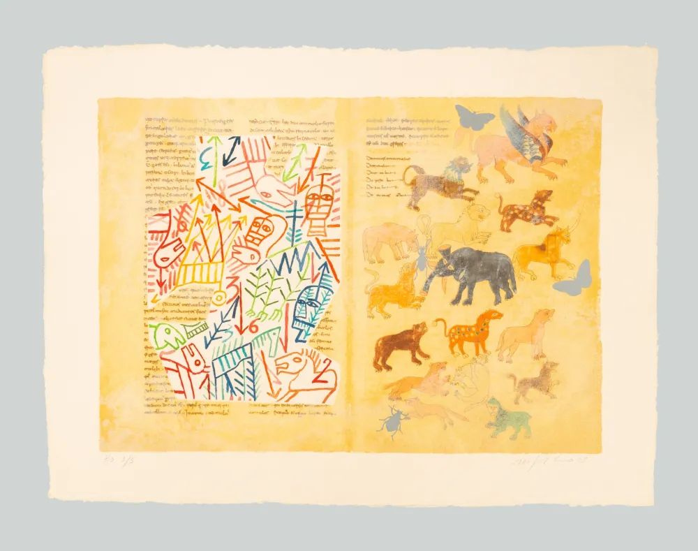 Grabado Paladino - De universo 2 (Rabanus Maurus)