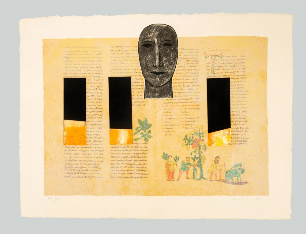 Grabado Paladino - De universo 7 (Rabanus Maurus)