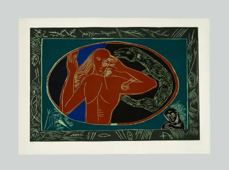 Linograbado Paladino - Elpodbomool