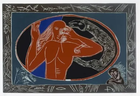 Linograbado Paladino - Elpodbomool