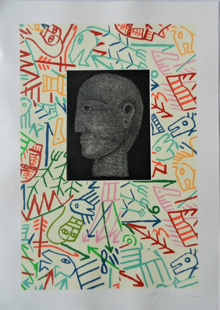 Grabado En Madera Paladino - Forme e figure