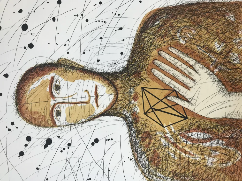 Aguafuerte Y Aguatinta Paladino - Geometrico