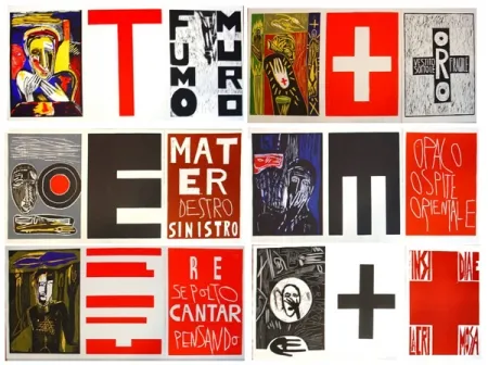 Grabado En Madera Paladino - Lacrimose