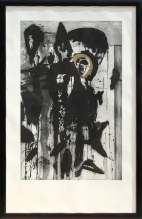 Grabado Paladino - Poeta Occidentale - Triptych #2