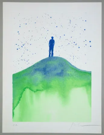 Serigrafía Paladino - Premio Sila