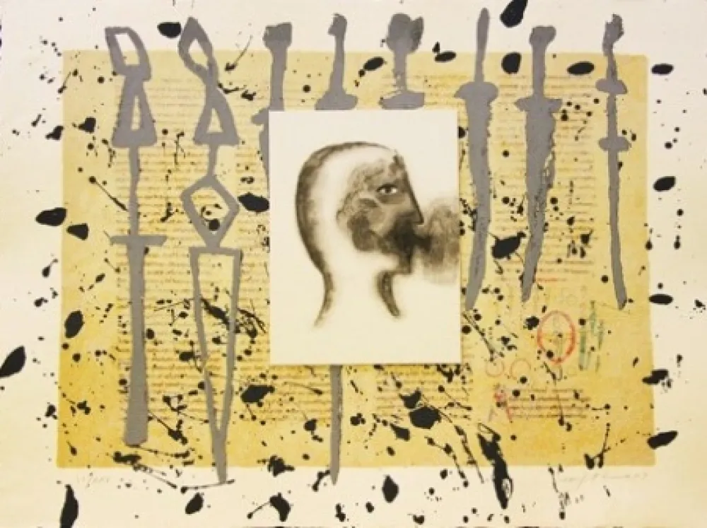 Aguafuerte Y Aguatinta Paladino - Rabanus Maurus