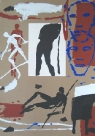 Litografía Paladino - Sans titre