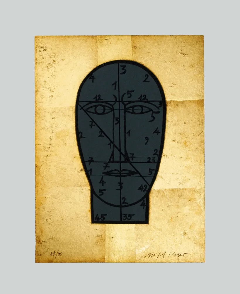 Serigrafía Paladino - Sarabanda