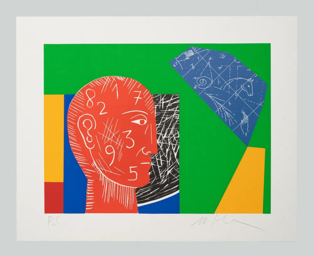 Linograbado Paladino - Senza titolo