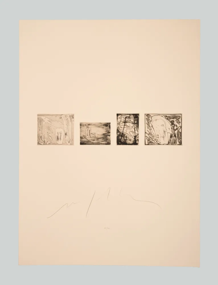 Grabado Paladino - Senza titolo