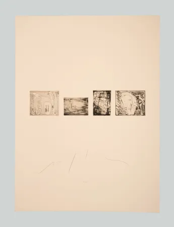 Grabado Paladino - Senza titolo