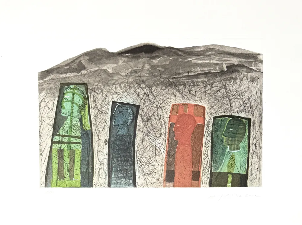 Grabado Paladino - Sguardo a destra