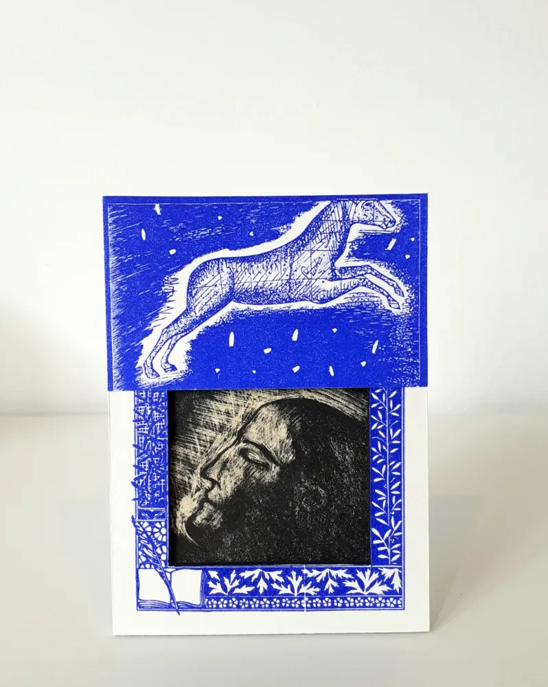 Litografía Paladino - Sipario