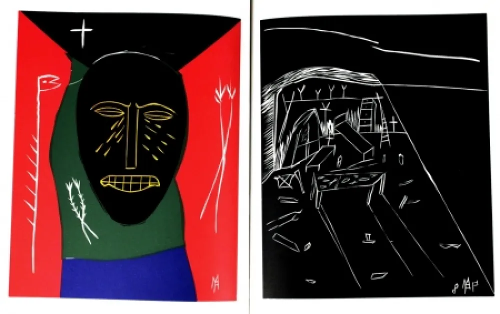 Linograbado Paladino - Tristes Tropiques