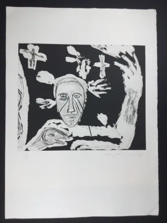 Aguatinta Paladino - Untitled 