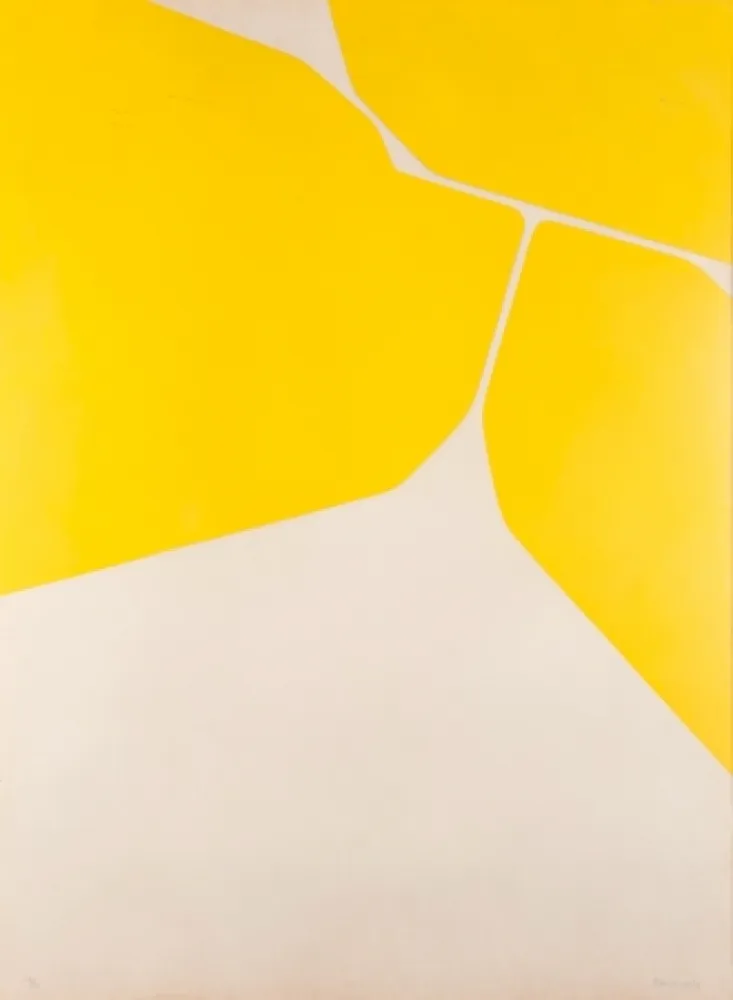 Aguatinta Palazuelo - Gótica II