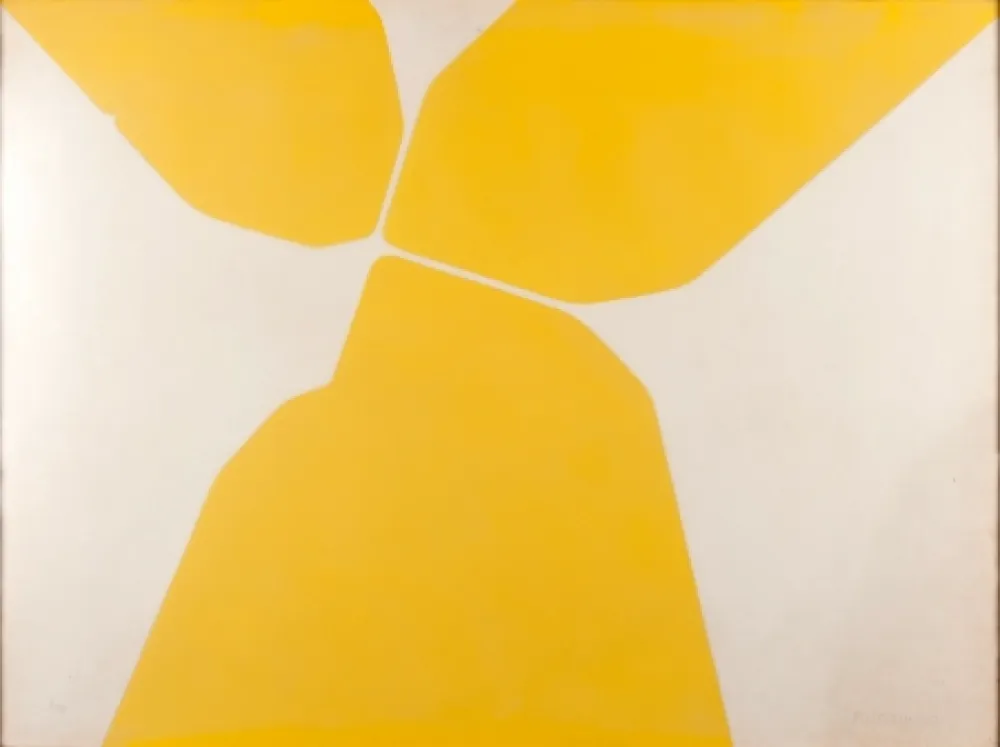 Aguatinta Palazuelo - Gótica IV