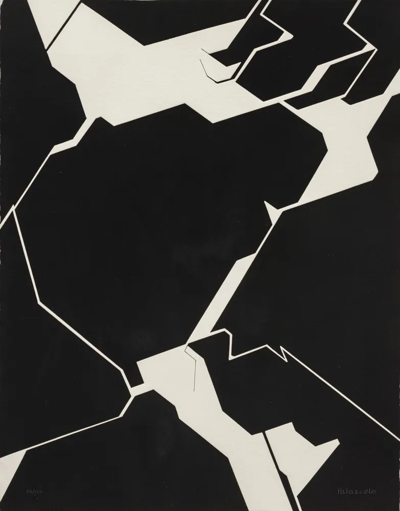 Aguatinta Palazuelo - Lunariae II