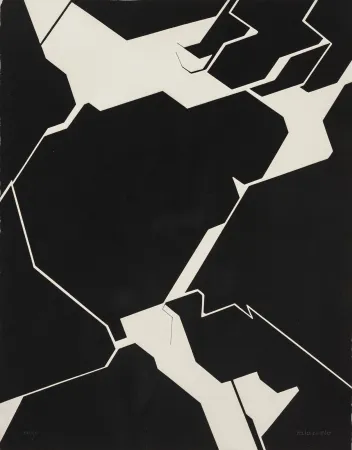 Aguatinta Palazuelo - Lunariae II