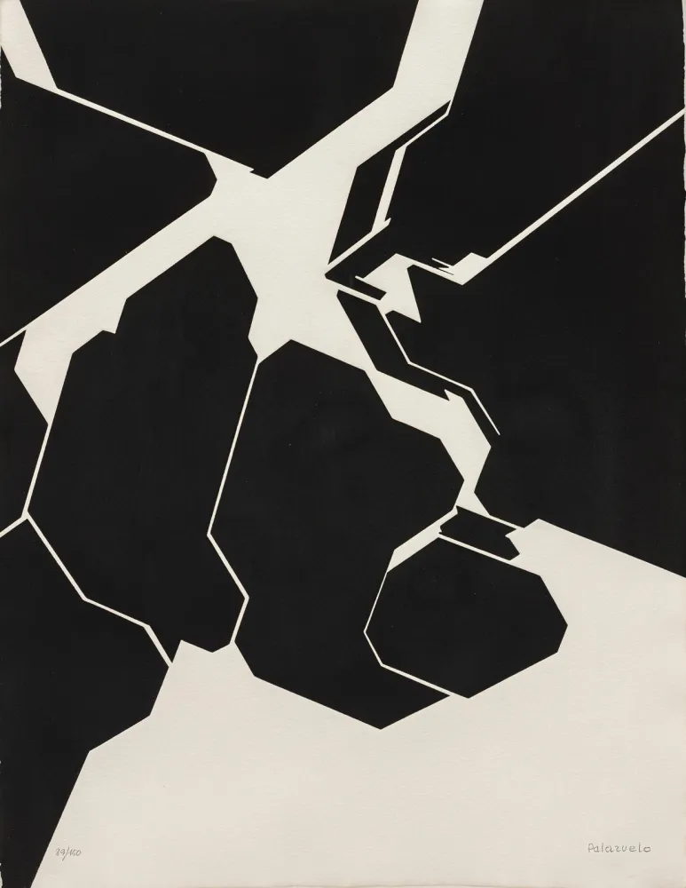 Aguatinta Palazuelo - Lunariae VII