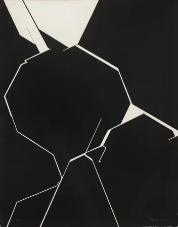 Aguatinta Palazuelo - Lunariae VIII