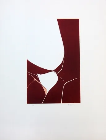 Aguatinta Palazuelo - Oval III