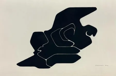 Litografía Palazuelo - Sceaux II