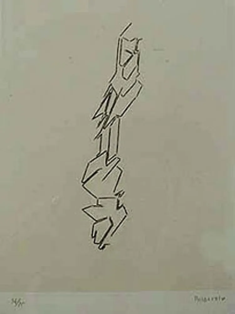 Aguafuerte Y Aguatinta Palazuelo - SCRIPT III