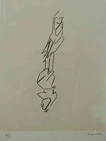 Aguafuerte Y Aguatinta Palazuelo - SCRIPT III