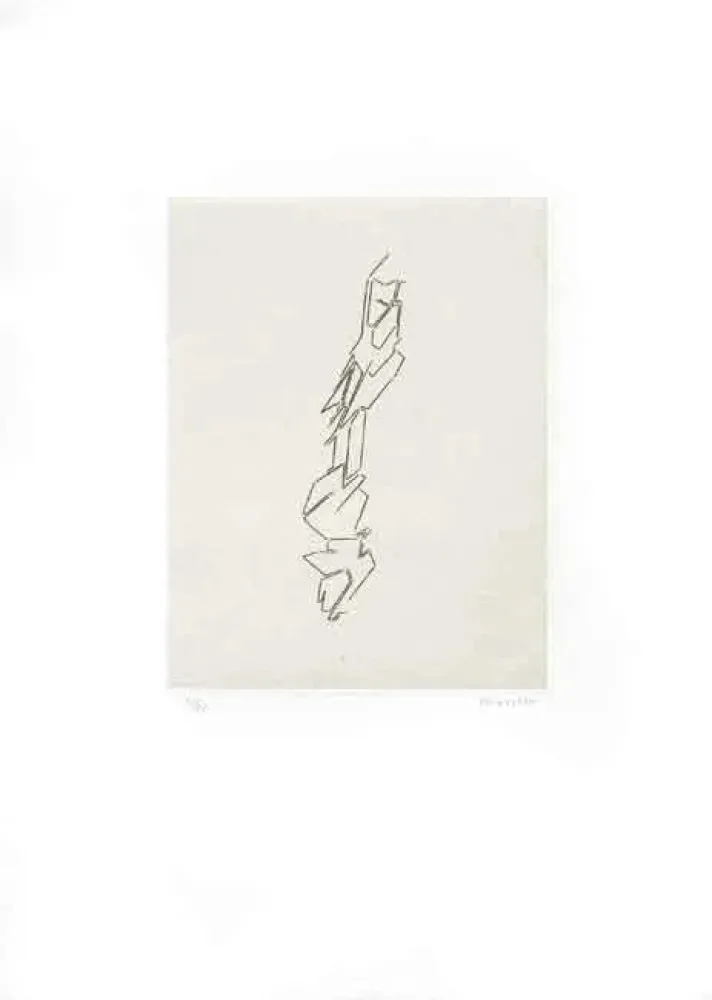 Aguafuerte Y Aguatinta Palazuelo - Script III
