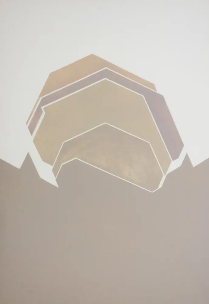 Aguatinta Palazuelo - Sigilia IX