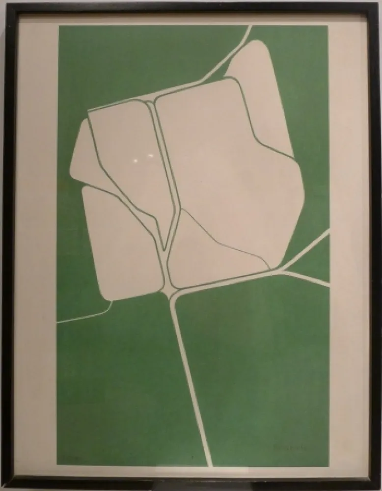 Serigrafía Palazuelo - Sin título